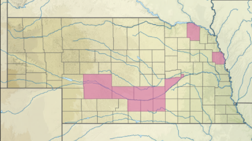 Red-bellied snake range map